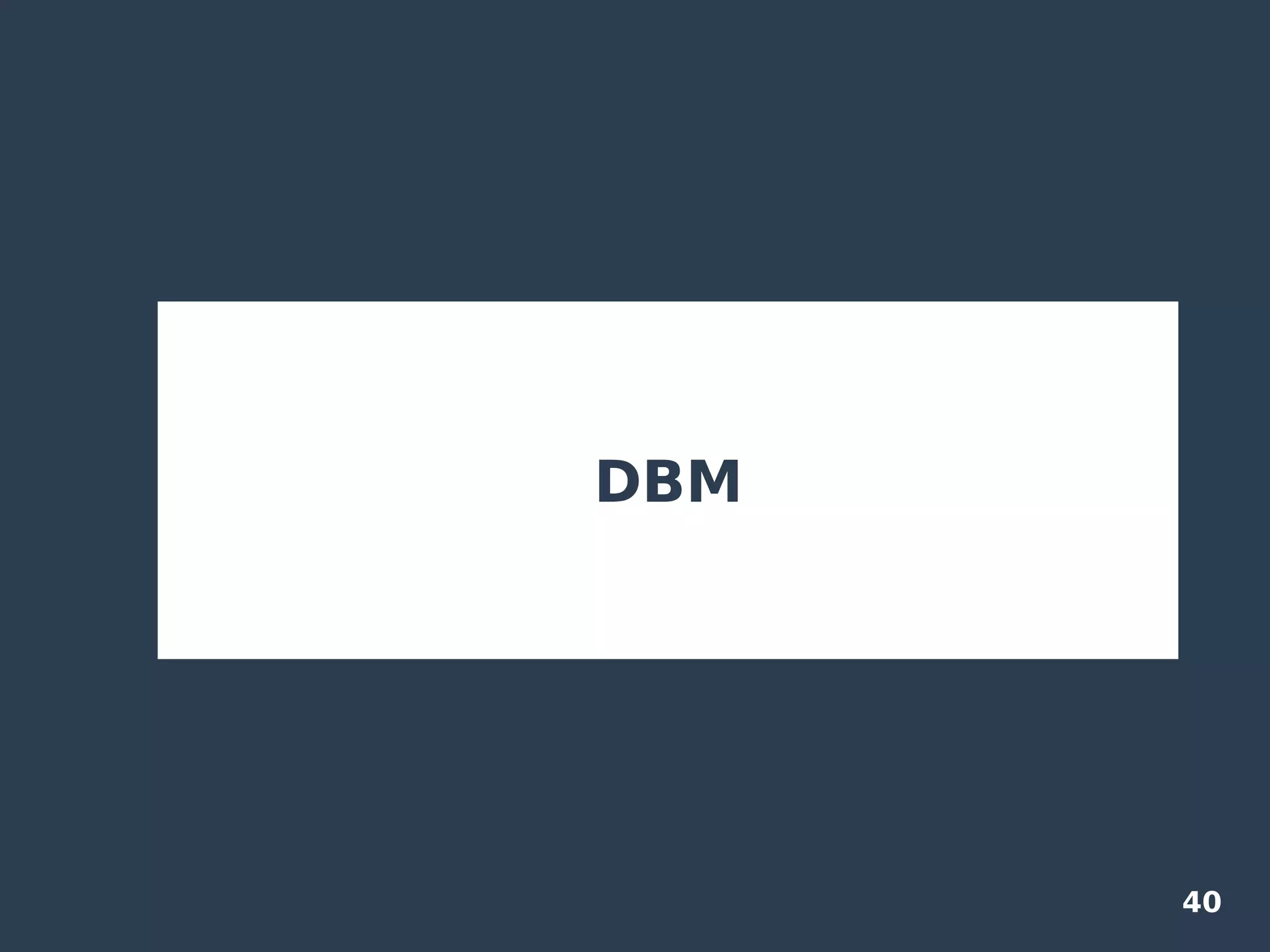 40
DBM
 