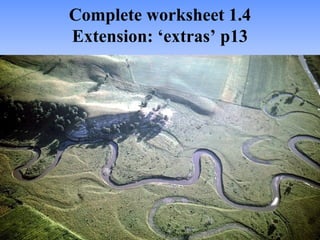 Middle Course of River : a lesson