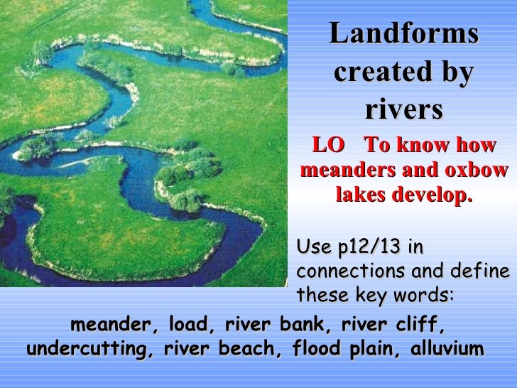 Middle Course of River a lesson