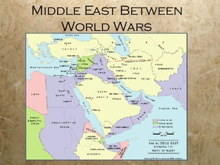 Middle East Between World Wars 