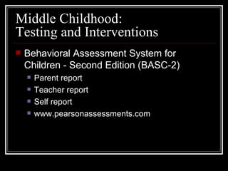 Middle Childhood Counseling | PPT