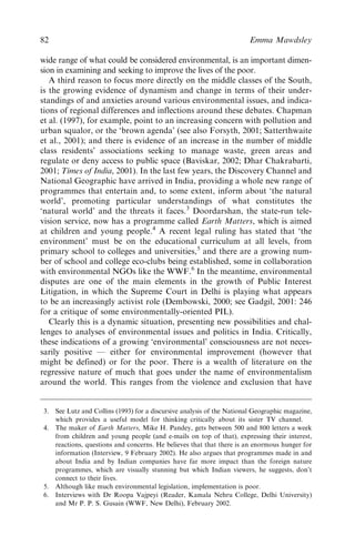 Middle classes and the environment | PDF