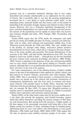 Middle classes and the environment | PDF