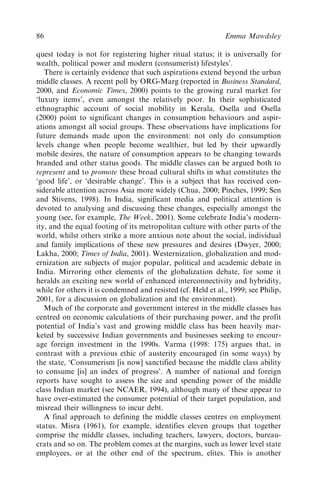 Middle classes and the environment | PDF