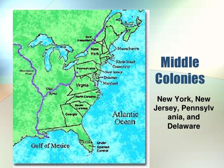 Middle colonies
