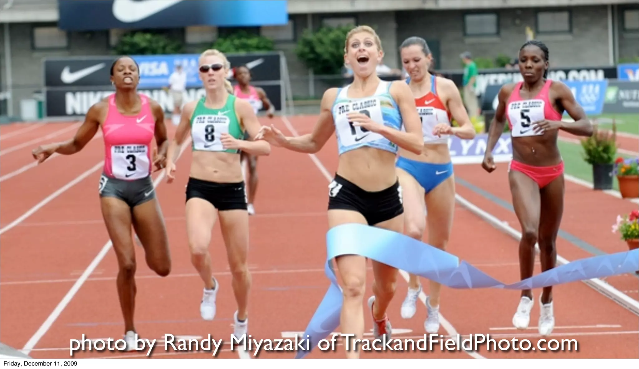 photo by Randy Miyazaki of TrackandFieldPhoto.com
Friday, December 11, 2009
 