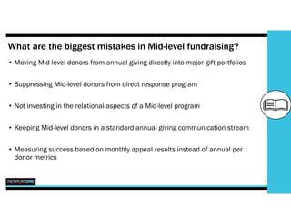 Maximizing Mid-Level Giving | PDF