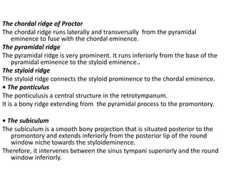 Middle ear__anatom_ytuesday[1] | PPTX