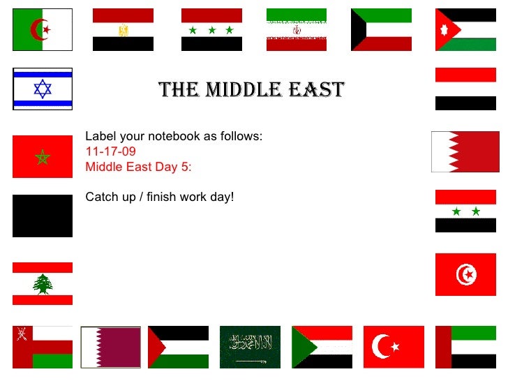 7th grade Middle East WebQuest