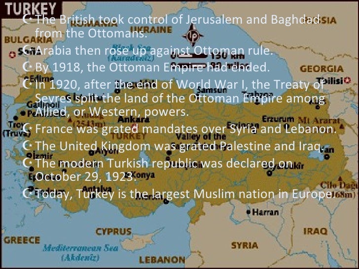 Middle east ottoman empire