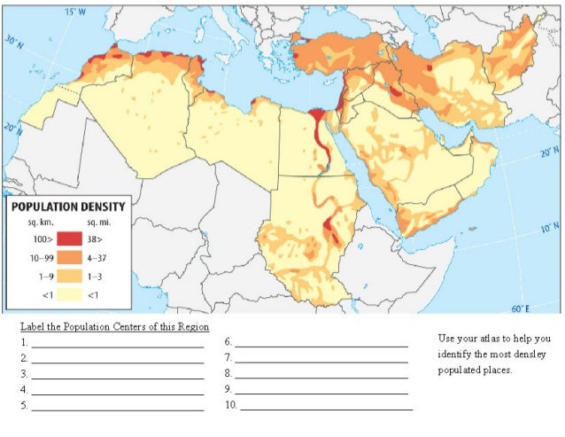 Middle east and north africa