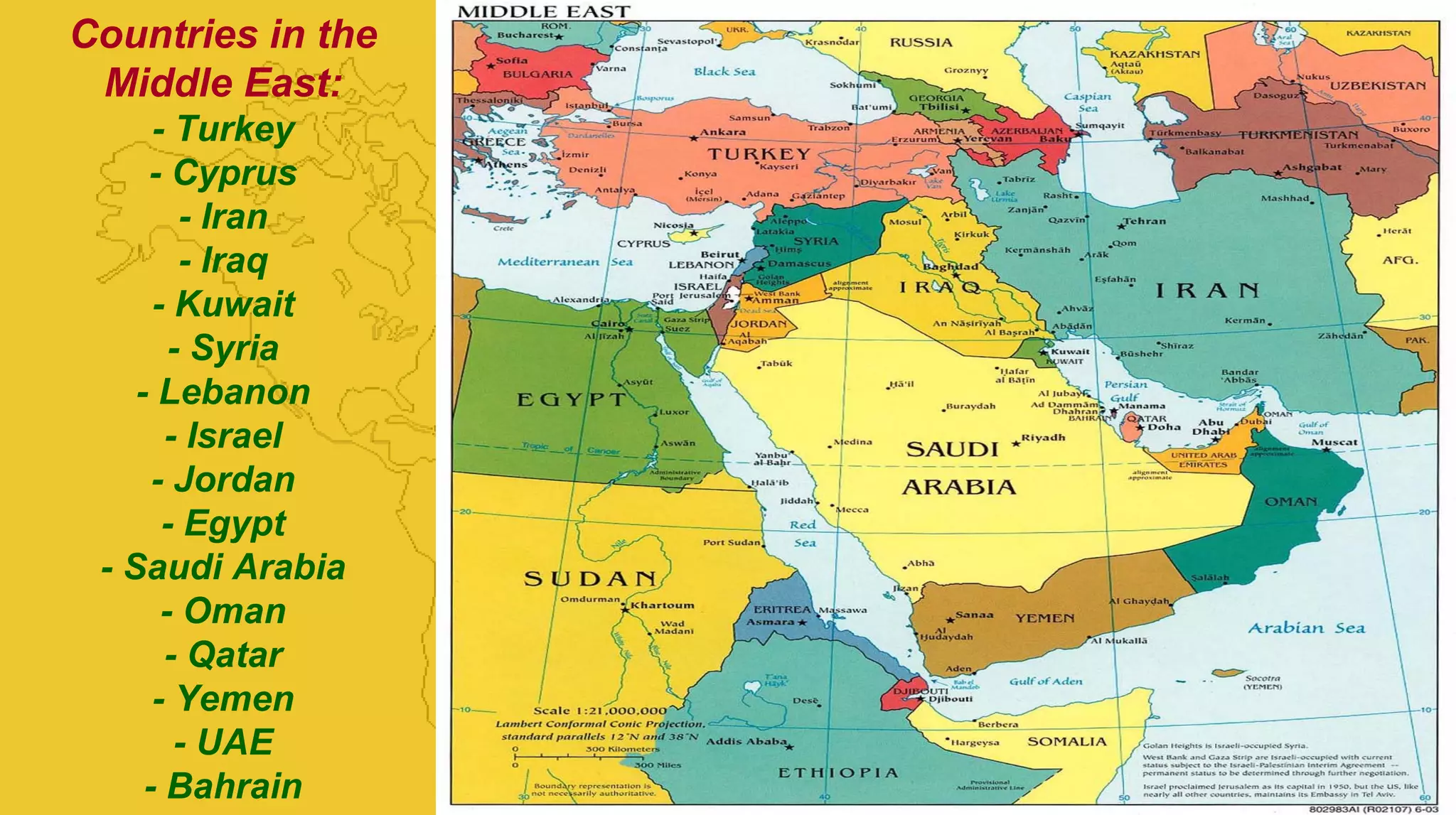 Middle East Business Environment