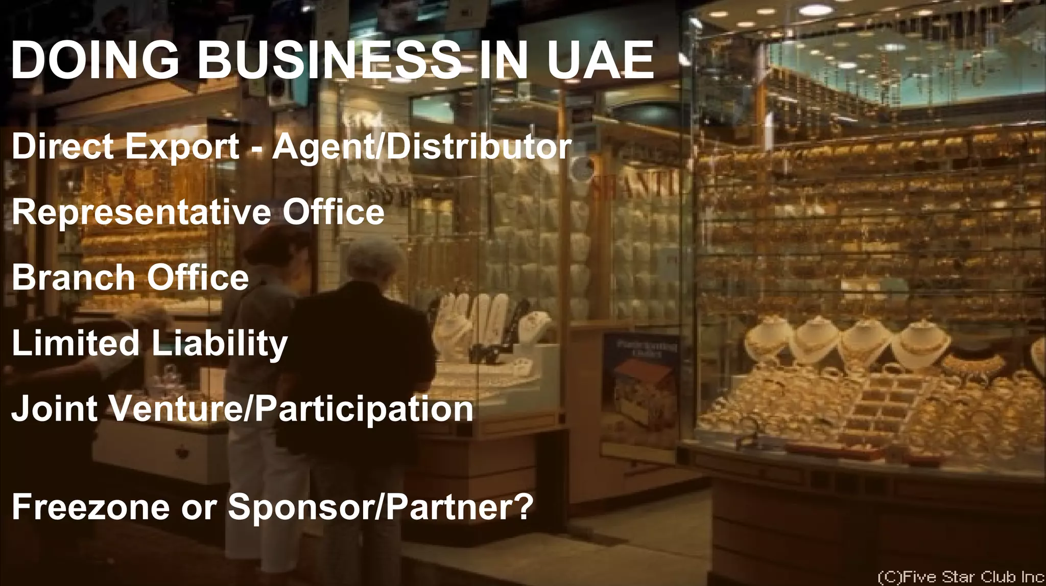 Middle East Business Environment