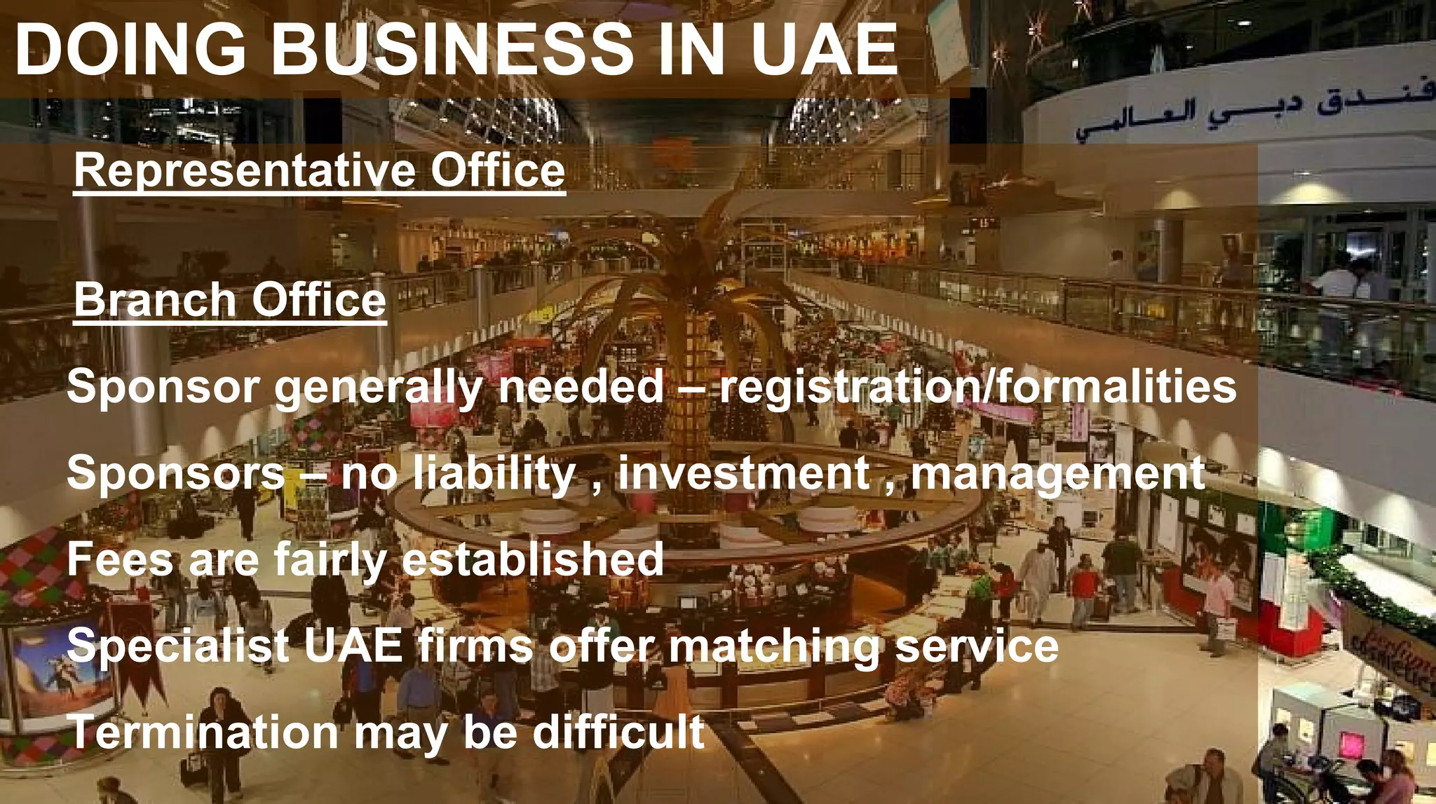Middle East Business Environment