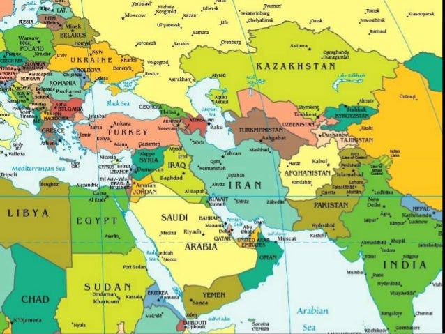 Middle East Asian Countries 103