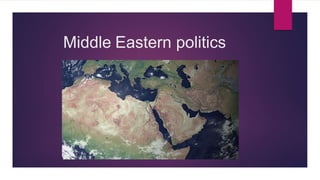 Middle Eastern politics
 