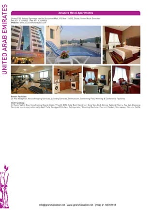 info@grandvacation.net - www.grandvacation.net - (+62) 21-93761814
 