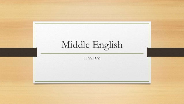 modern to middle english translator