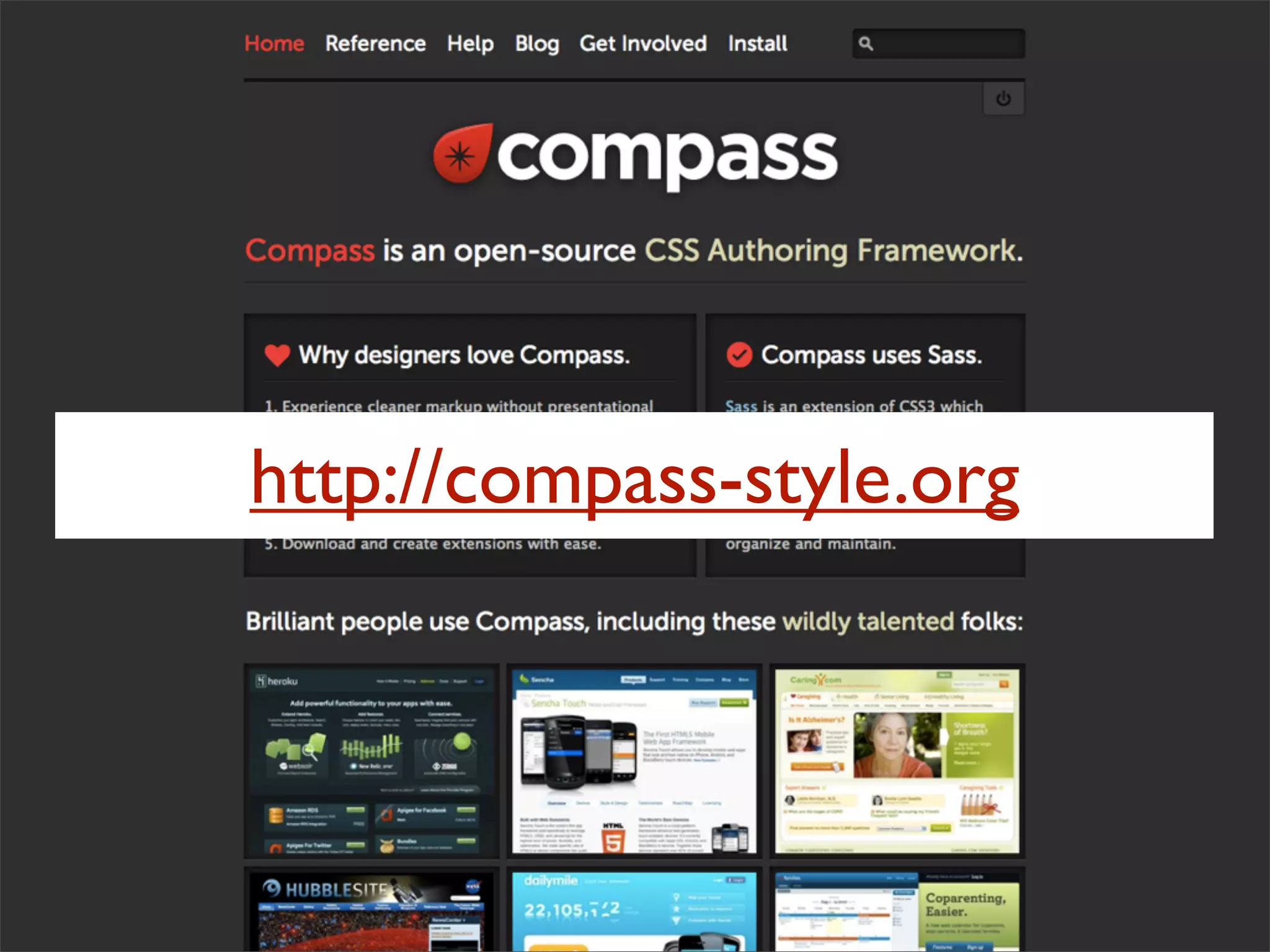 http://compass-style.org




                           http://rocodev.com
 