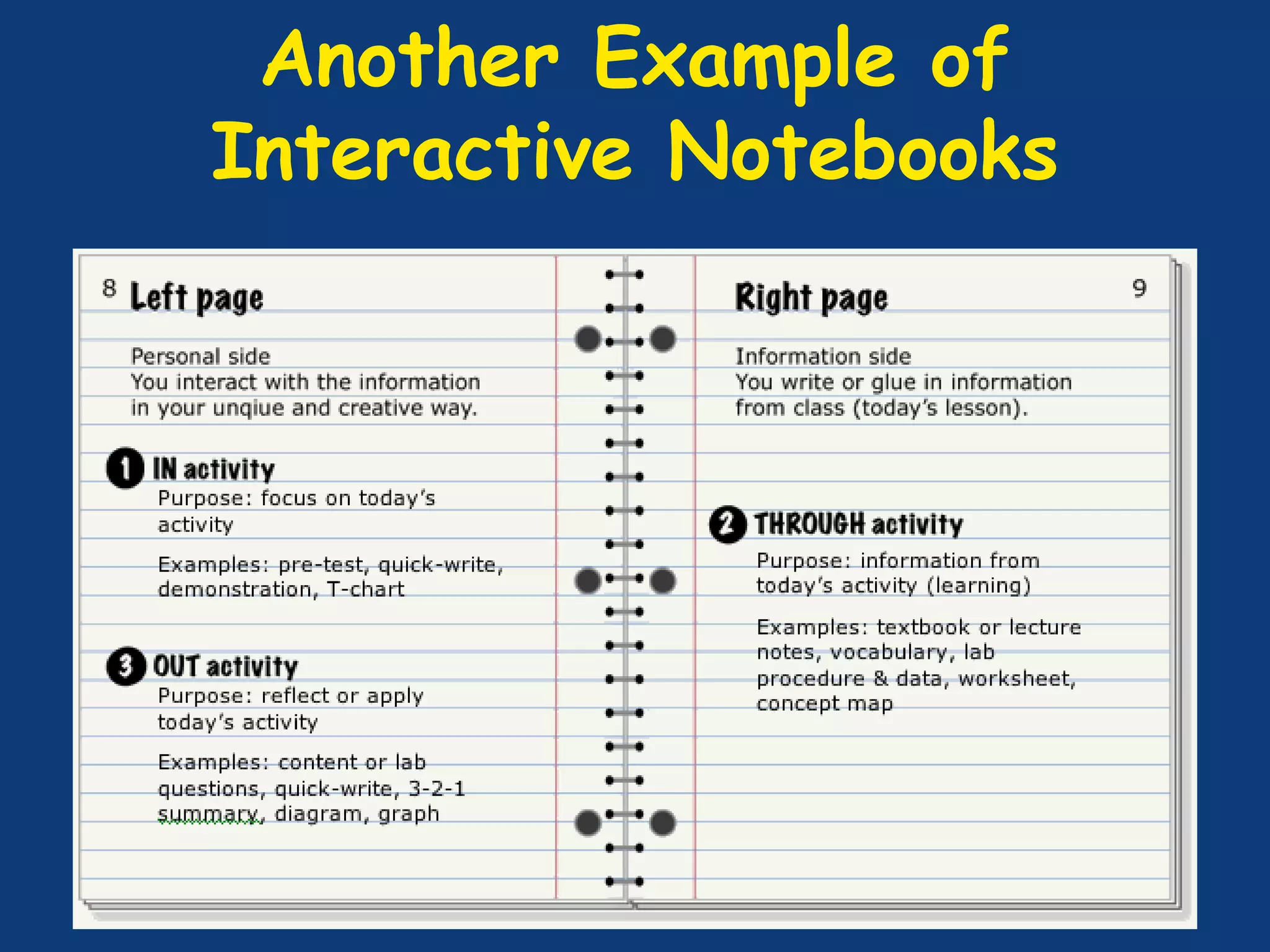 Another Example of
Interactive Notebooks
 