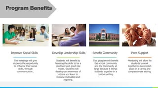 Middle school mentorship program | PPTX