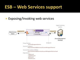  Exposing/Invoking web services
 