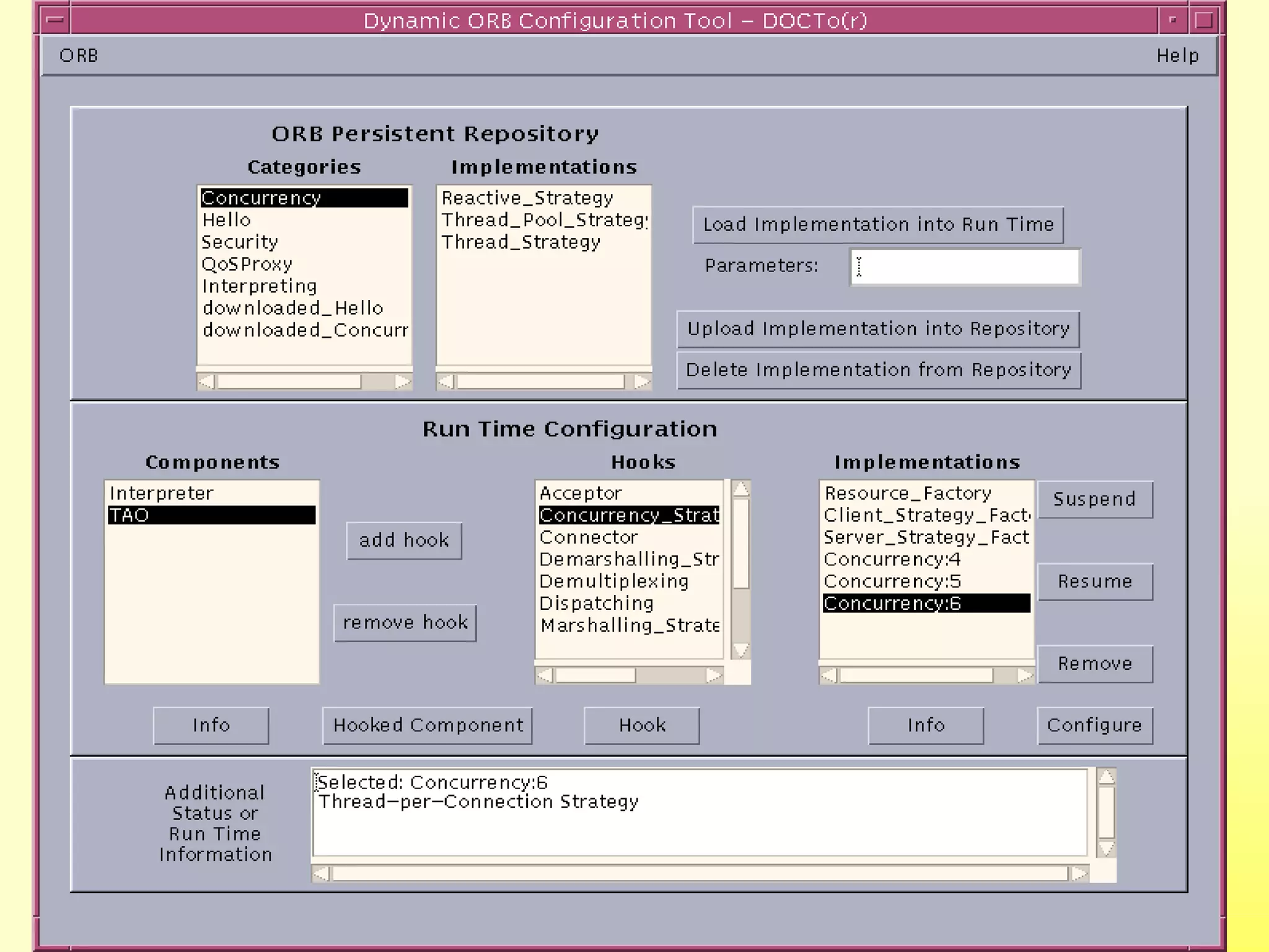 DOCTOR D ynamic  O RB  C onfiguration  T ool 