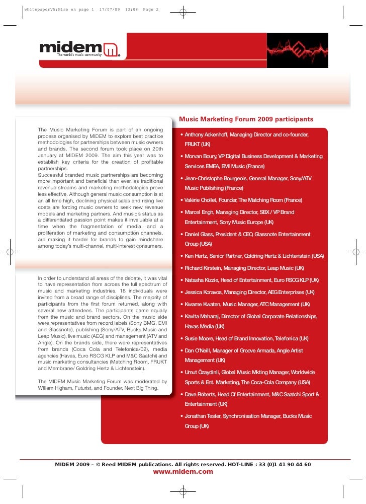 The 10 Commandments of MusicBrand Partnerships