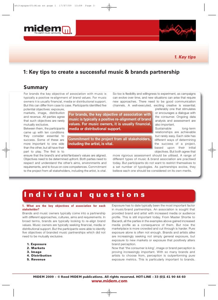 The 10 Commandments of MusicBrand Partnerships