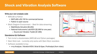 Shock & Vibration Testing - Overview | PDF