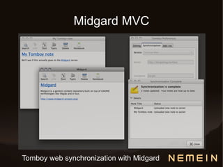 Midgard MVC




Tomboy web synchronization with Midgard
 