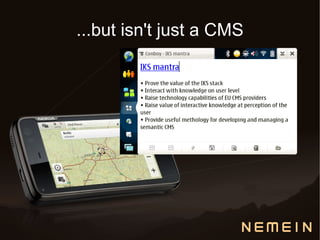 ...but isn't just a CMS
 