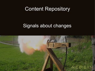 Content Repository


Signals about changes
 