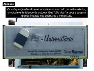 Quando o outdoor é de lona...12Da placa vazia à afixação da lona.3456