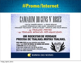 #Promo/Internet




Friday, April 5, 2013
 