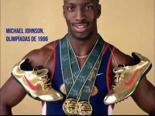 michael johnson,
olimpíadas de 1996
 