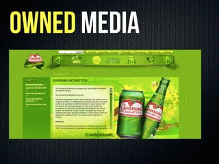 owned media
 
