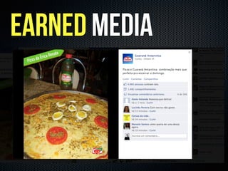 earned media
 