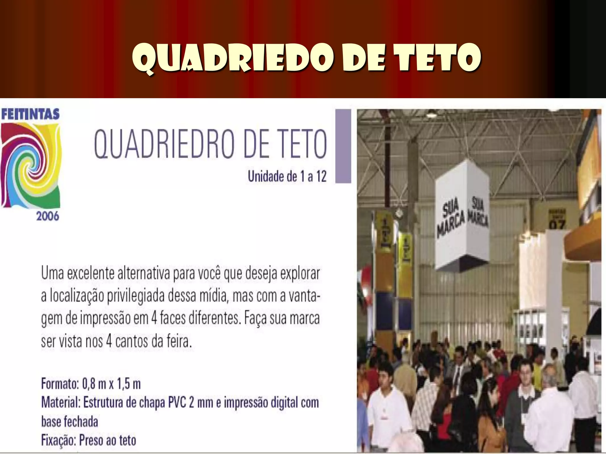  quadriedo de teto