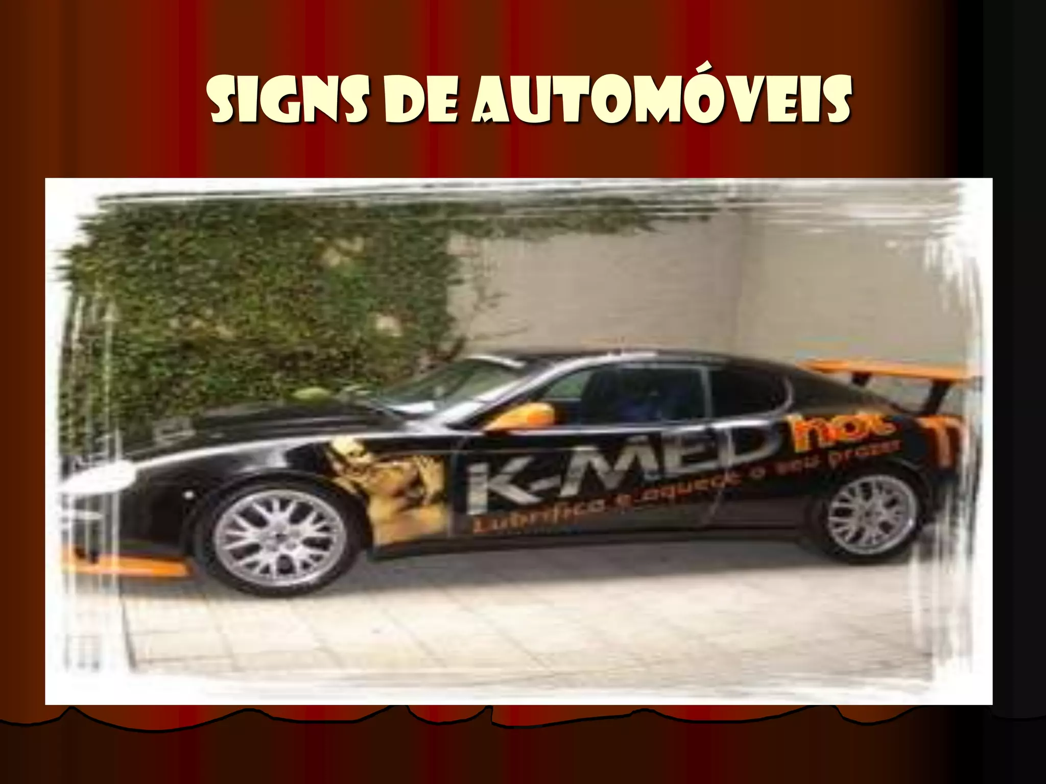  signs de automóveis