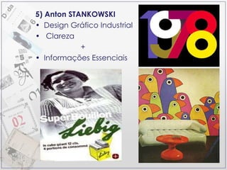 5) Anton STANKOWSKI Design Gráfico Industrial Clareza  + Informações Essenciais 