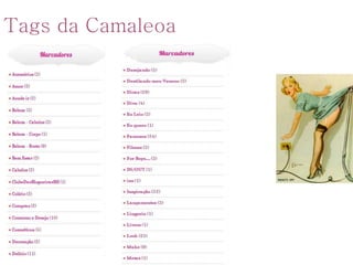 Tags da Camaleoa
 