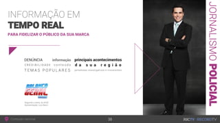 PARA FIDELIZAR O PÚBLICO DA SUA MARCA
 