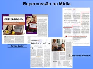 Repercussão na Mídia




Revista Dealer




                                    Consumidor Moderno
 