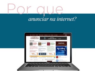 O assejepar.com.br é a plataforma digital
dos cartórios judiciais privados no Paraná.
O site é a única plataforma online para
consultar o andamento de processos
e distribuição de documentos judiciais,
sendo ferramenta essêncial e insubstituível
para os Advogados atuantes no Paraná.
E sua marca pode estar aqui!
 