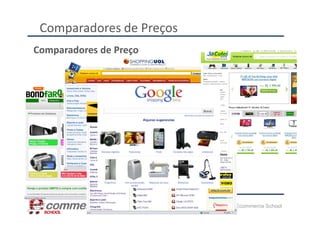 Comparadores de Preços
Comparadores de Preço
Copyright (®) Ecommerce School
20
 