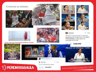 E tivemos as eleições 
Durou mais que as promessas da Marina. (tumblr) 
 