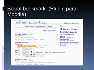 Social bookmark  (Plugin para Moodle) 