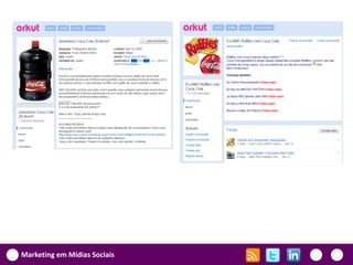 Marketing em Mídias Sociais
 