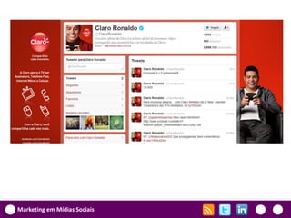 Marketing em Mídias Sociais
 